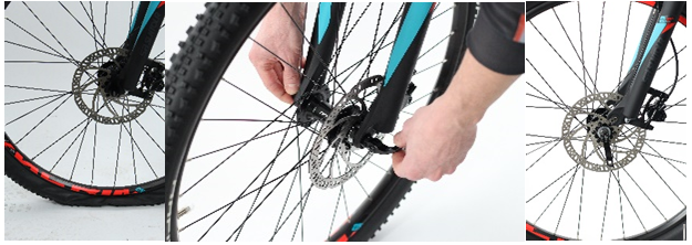 A kerék kiszerelésének folyamata